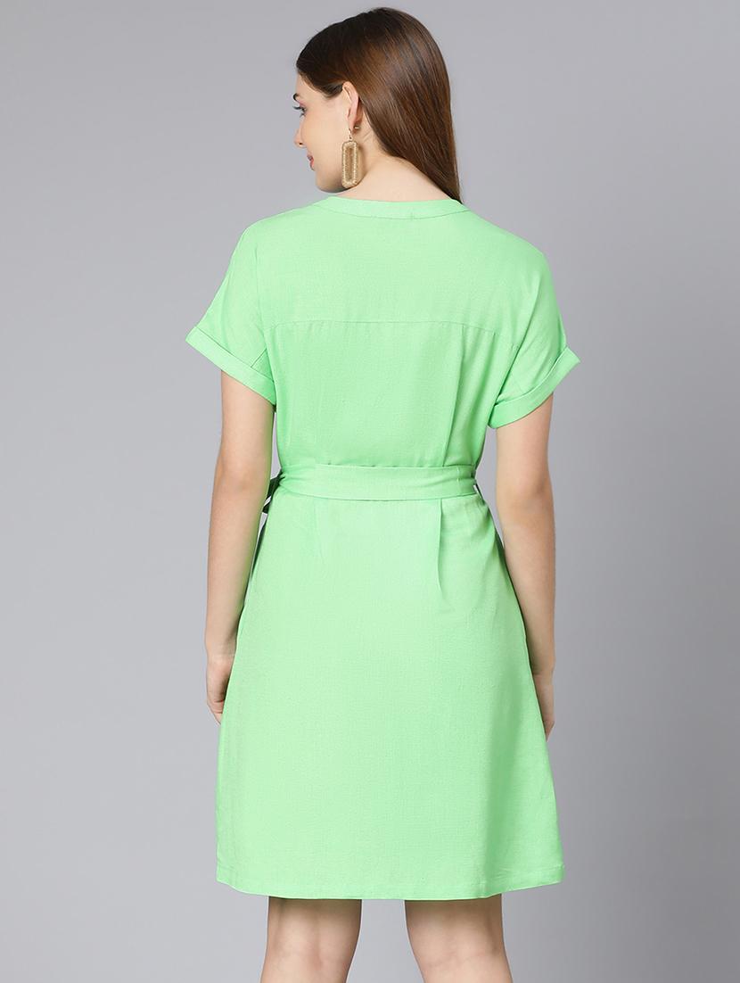 women's solid dress - 18395826 - Standard Image - 2