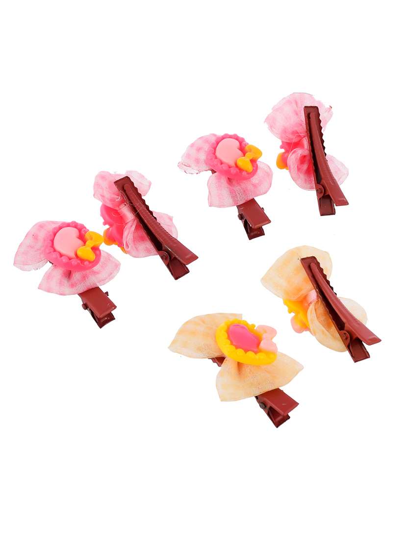 Set Of 6 Bow Lace Hair Alligator Clip - 18395830 -  Standard Image - 2