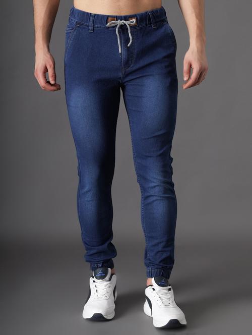 mens jogger plain jeans - 18396034 -  Standard Image - 0
