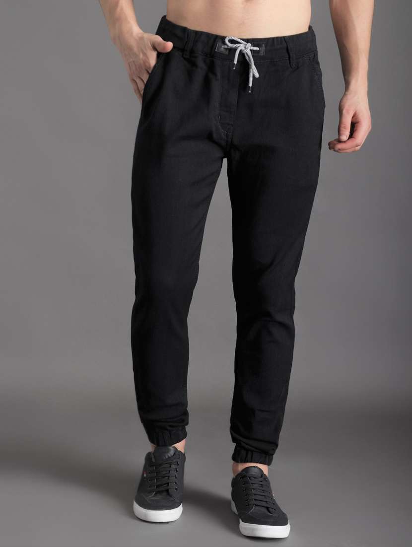 mens jogger plain jeans