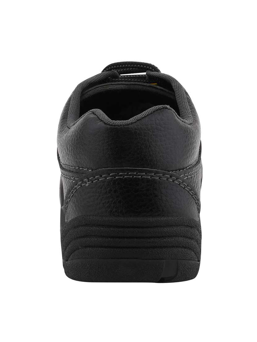 black synthetic lace up shoes - 18396097 -  Standard Image - 2