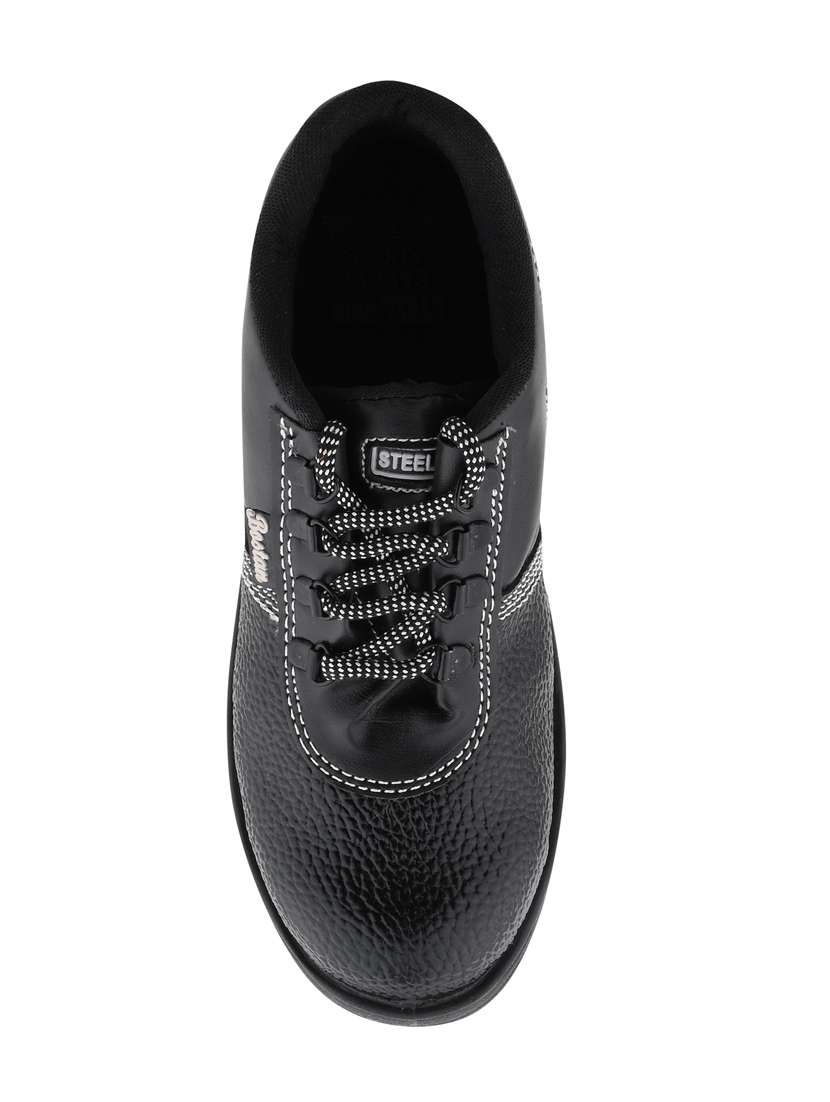 black synthetic lace up shoes - 18396099 -  Standard Image - 2