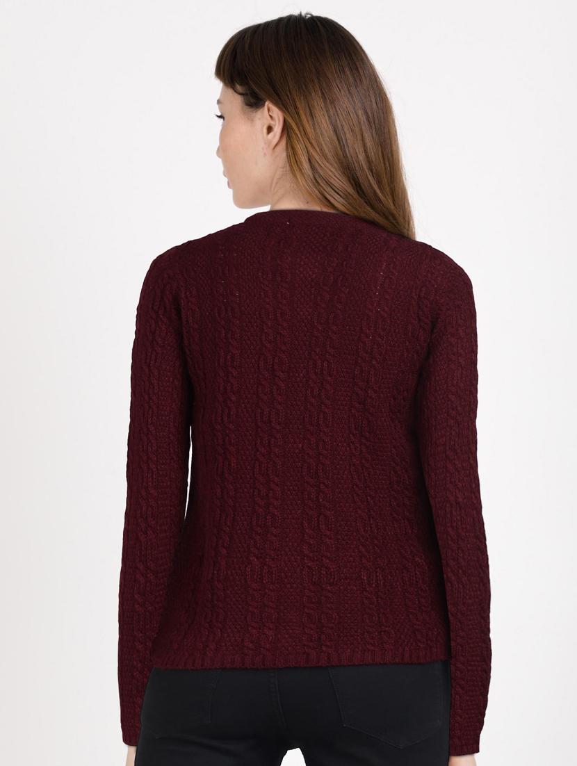 long sleeved solid cardigan - 18396147 - Standard Image - 2