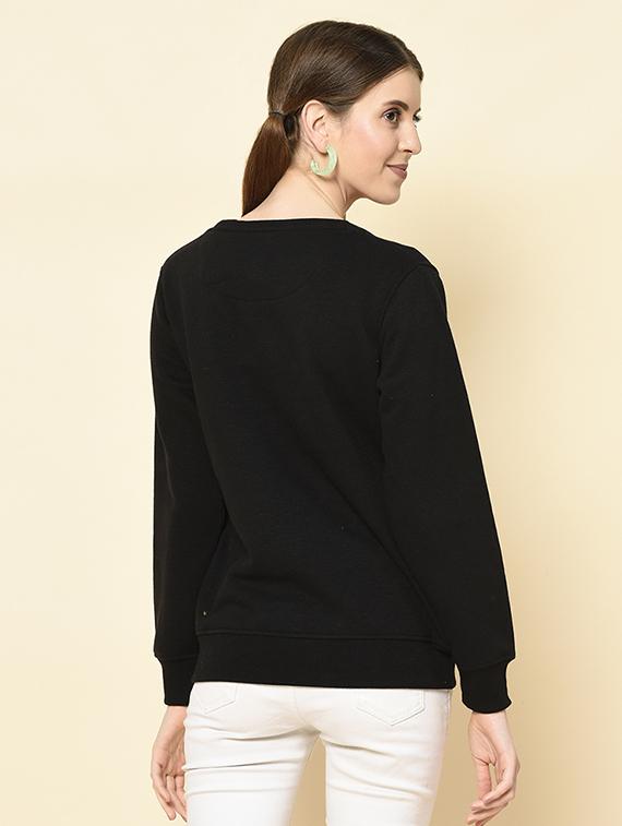 round neck printed sweatshirt - 18396194 - Standard Image - 2
