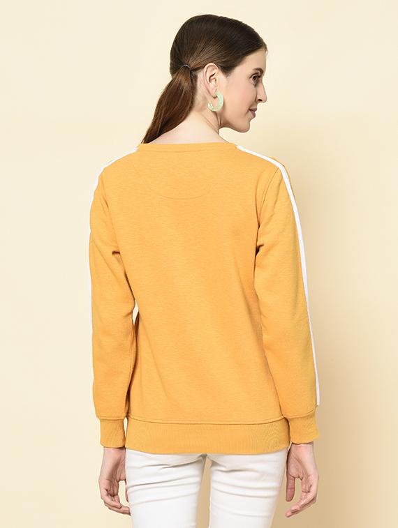 round neck printed sweatshirt - 18396197 - Standard Image - 2