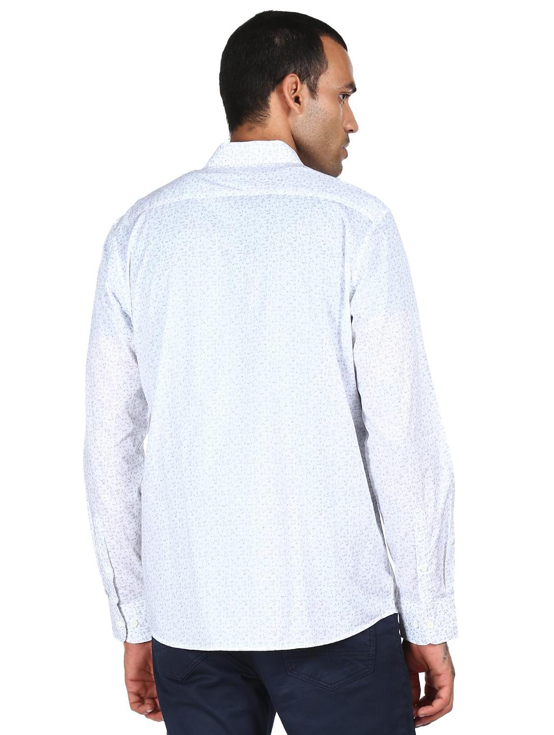 mens printed casual shirt - 18396375 - Standard Image - 2