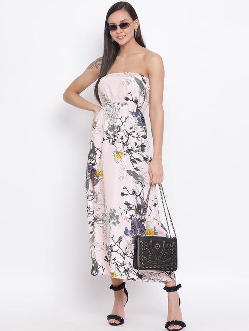 women's tube floral dress - 18396461 -  Standard Image - 0