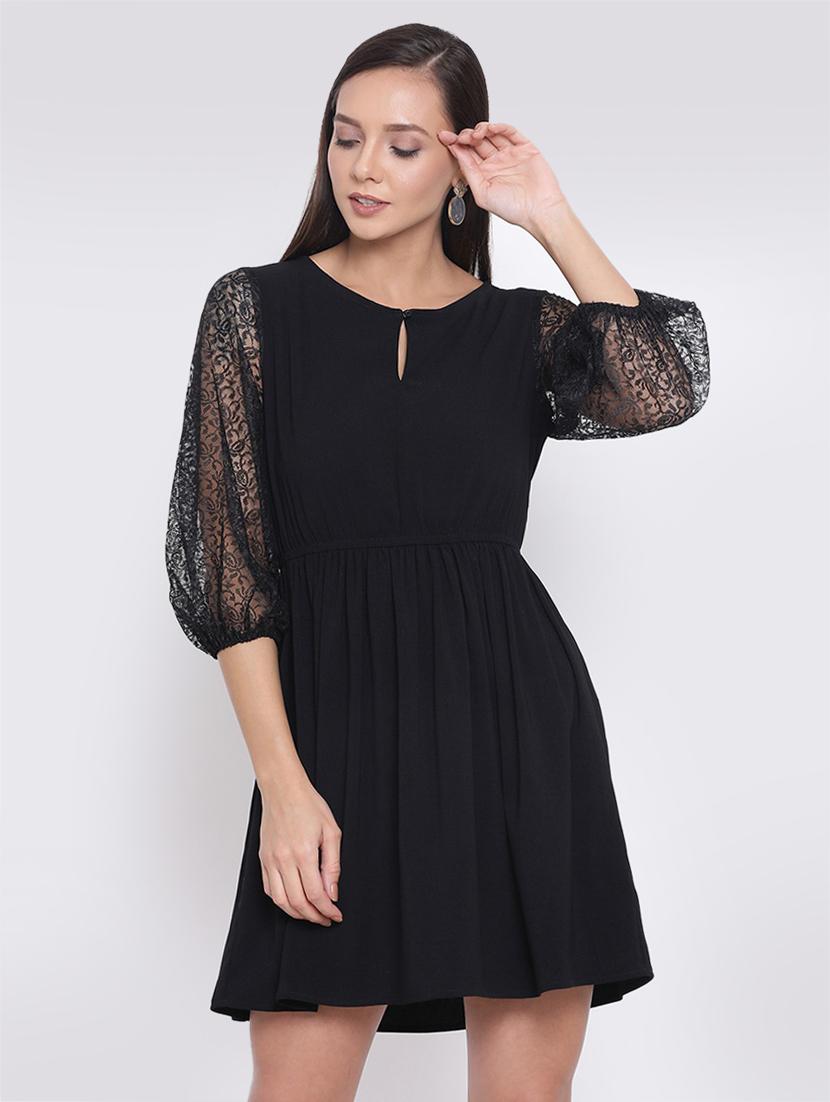 women's  solid dress - 18396485 -  Zoom Image - 0
