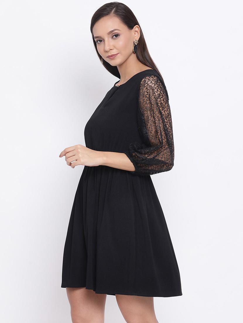 women's solid dress - 18396485 - Standard Image - 2