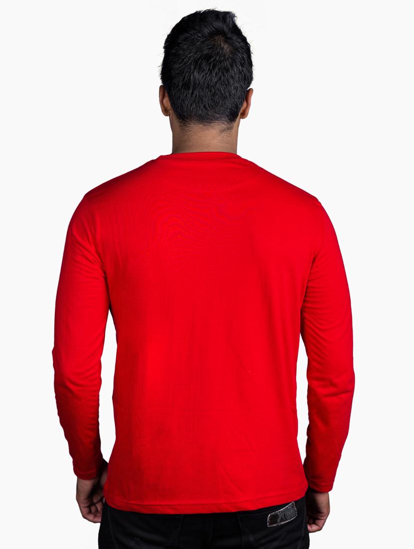 red solid t-shirt - 18396922 - Standard Image - 2