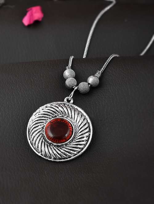 silver brass pendant - 18397086 -  Standard Image - 0