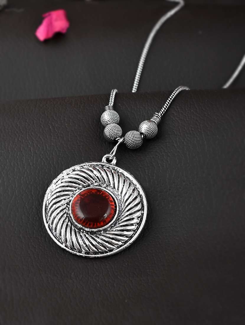 silver brass pendant