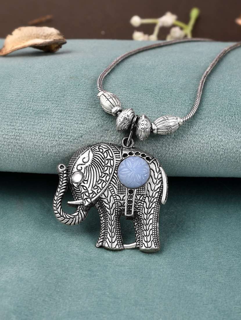 silver brass pendant