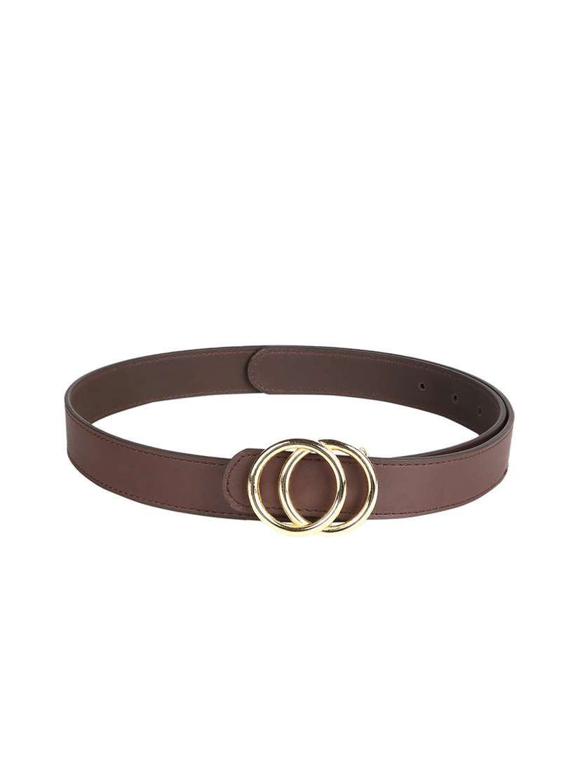 brown leatherette (pu belt