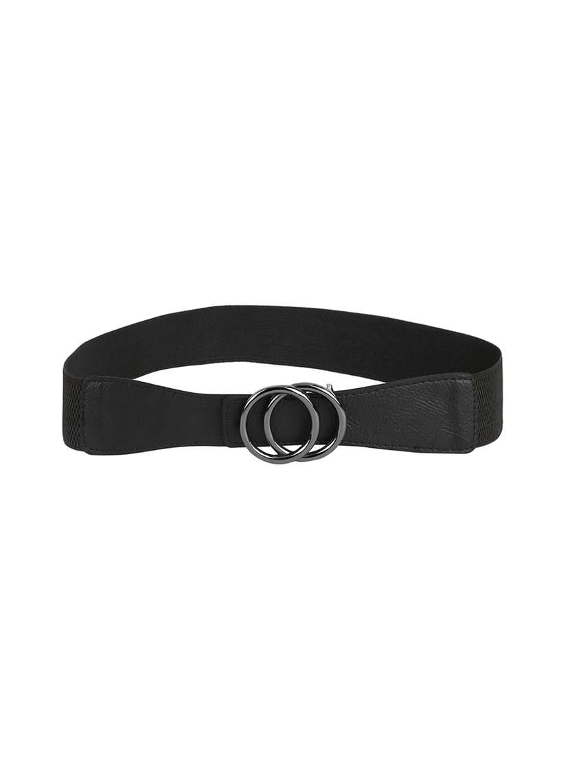black leatherette (pu belt