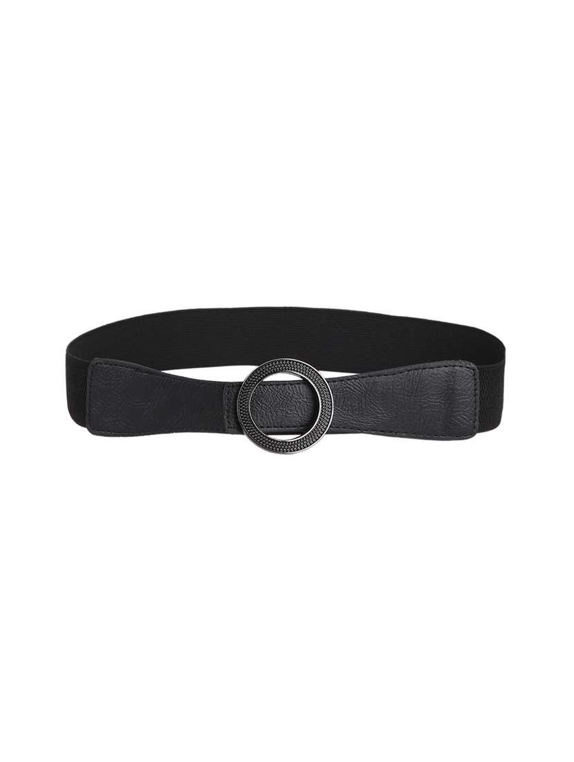 black leatherette (pu belt