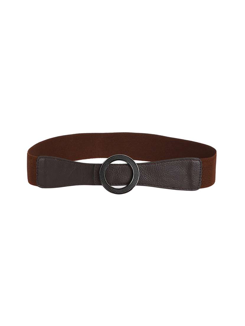 brown leatherette (pu belt