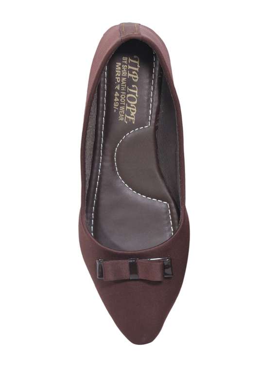 red slip on ballerina - 18398544 -  Standard Image - 2