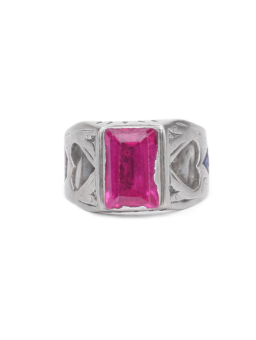 silver handcrafted ring