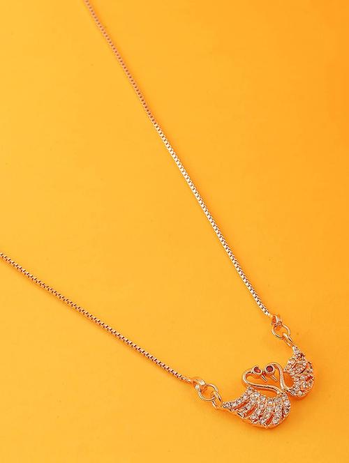 gold brass statement necklace - 18399833 - Standard Image - 0