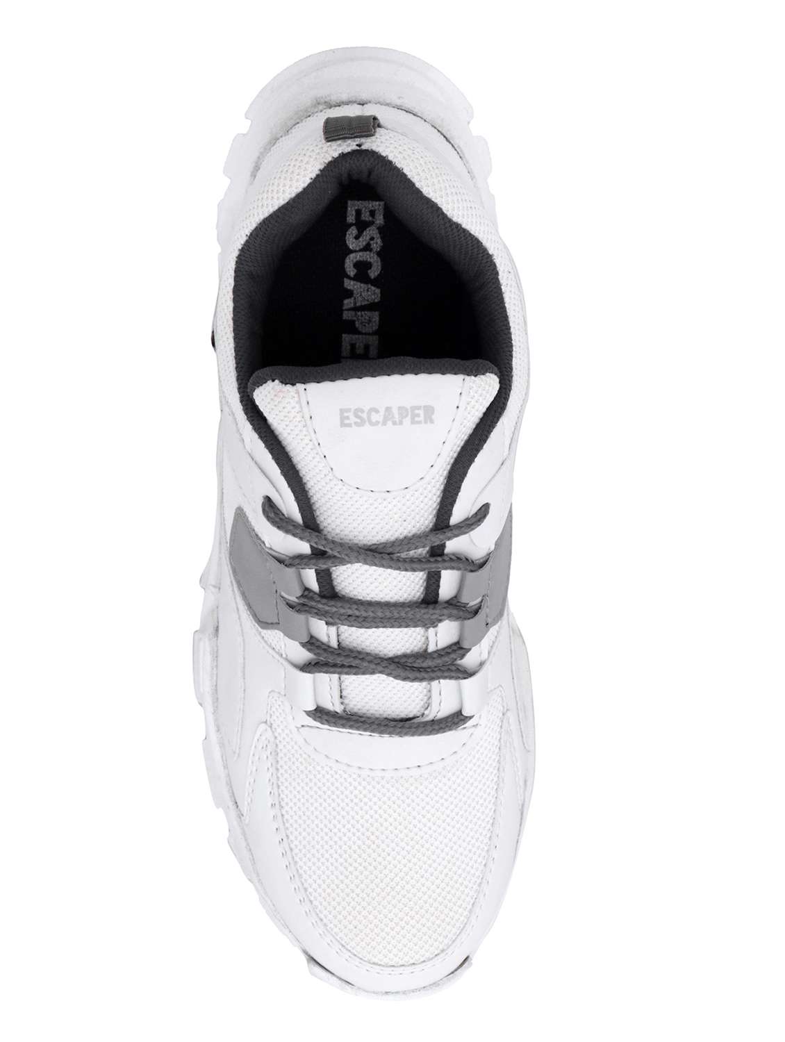 white lace up sport shoe - 18399844 -  Standard Image - 2