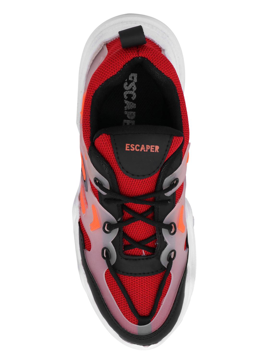 red lace up sport shoe - 18399863 - Standard Image - 2