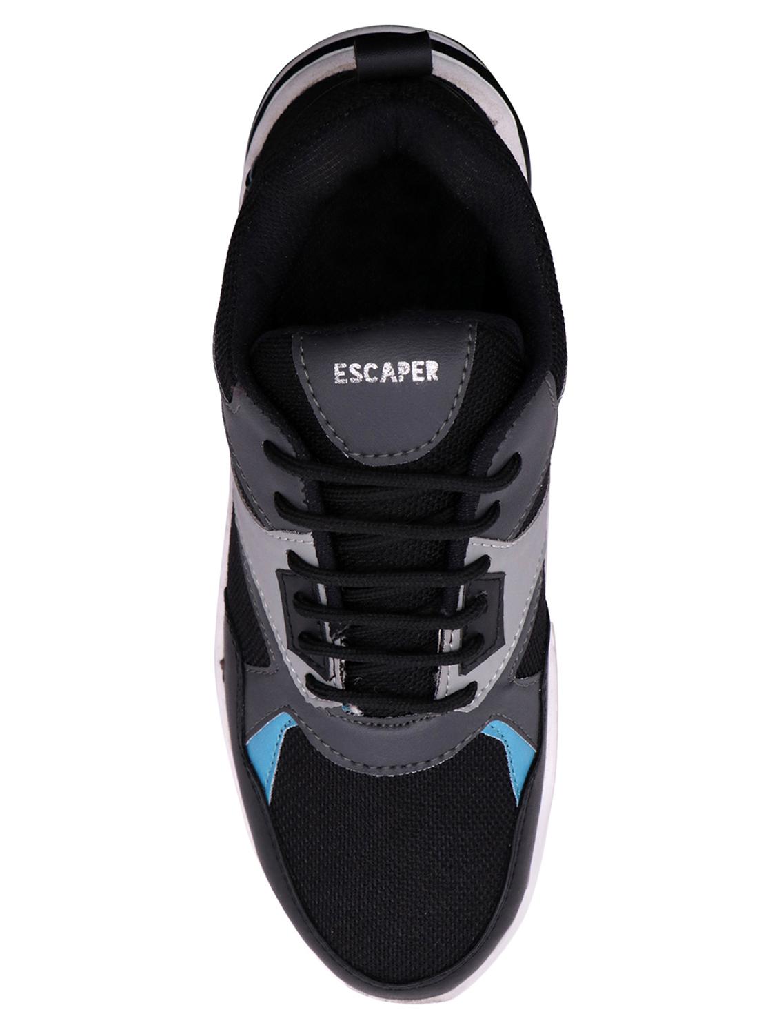 black lace up sport shoe - 18399916 - Standard Image - 2