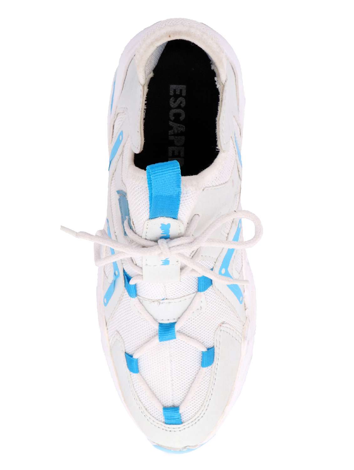 white  lace up sport shoe - 18400100 -  Standard Image - 2