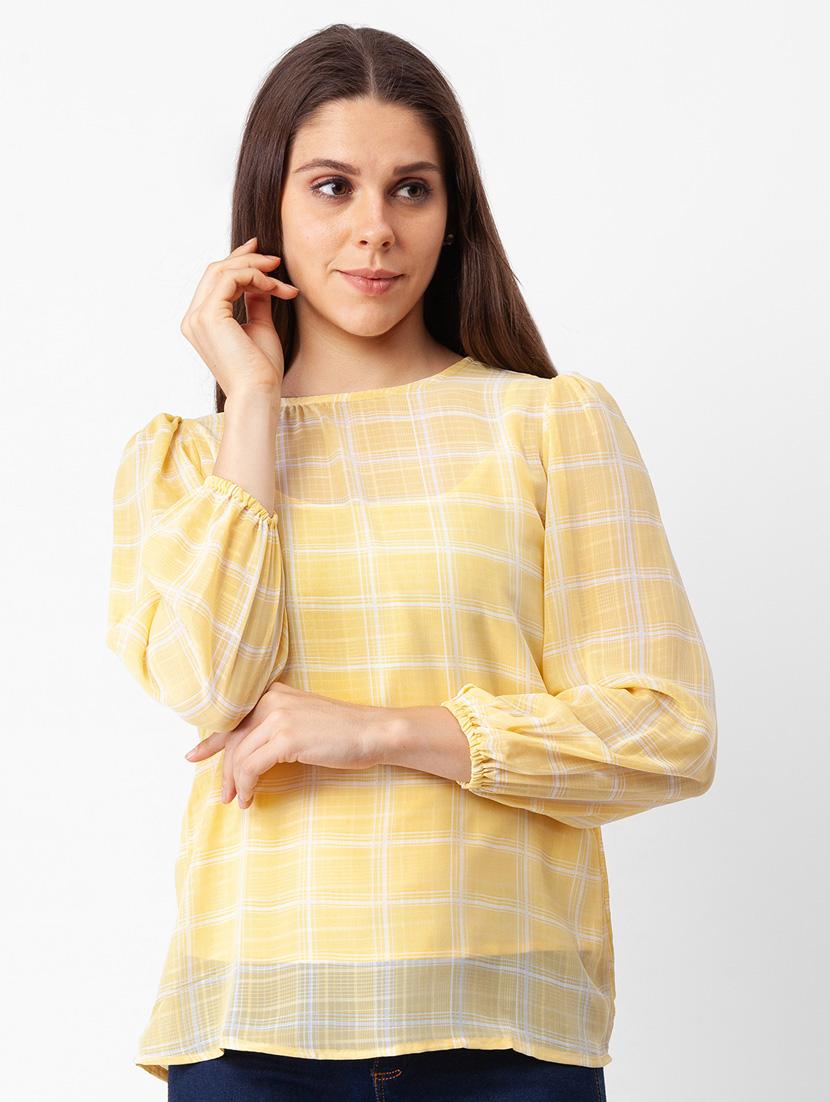 women's straight round neck top - 18400255 - Zoom Image - 0