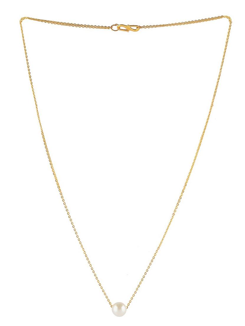 gold plated statement necklace - 18400339 - Zoom Image - 0