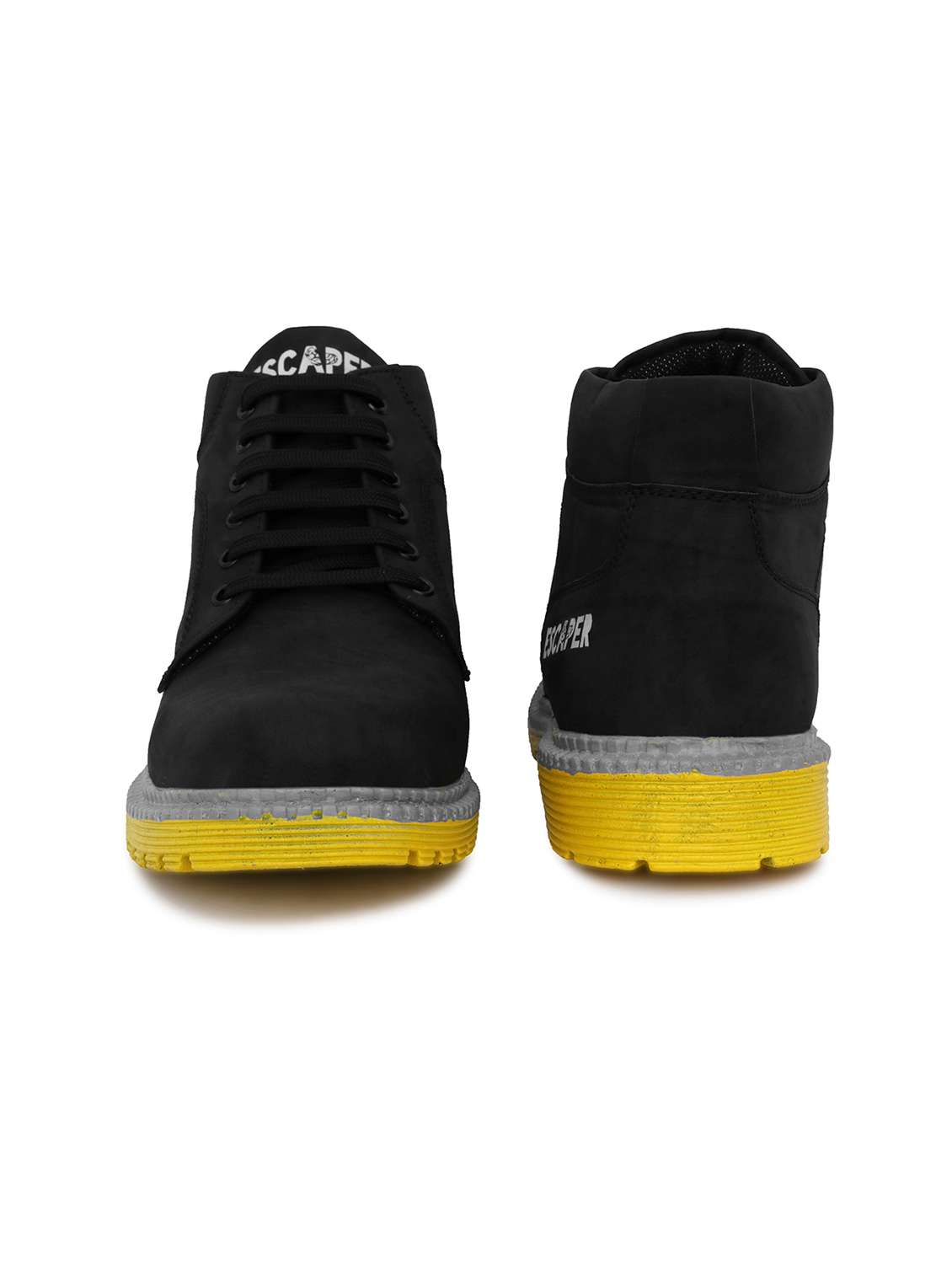 men black lace up boots - 18400542 -  Standard Image - 2