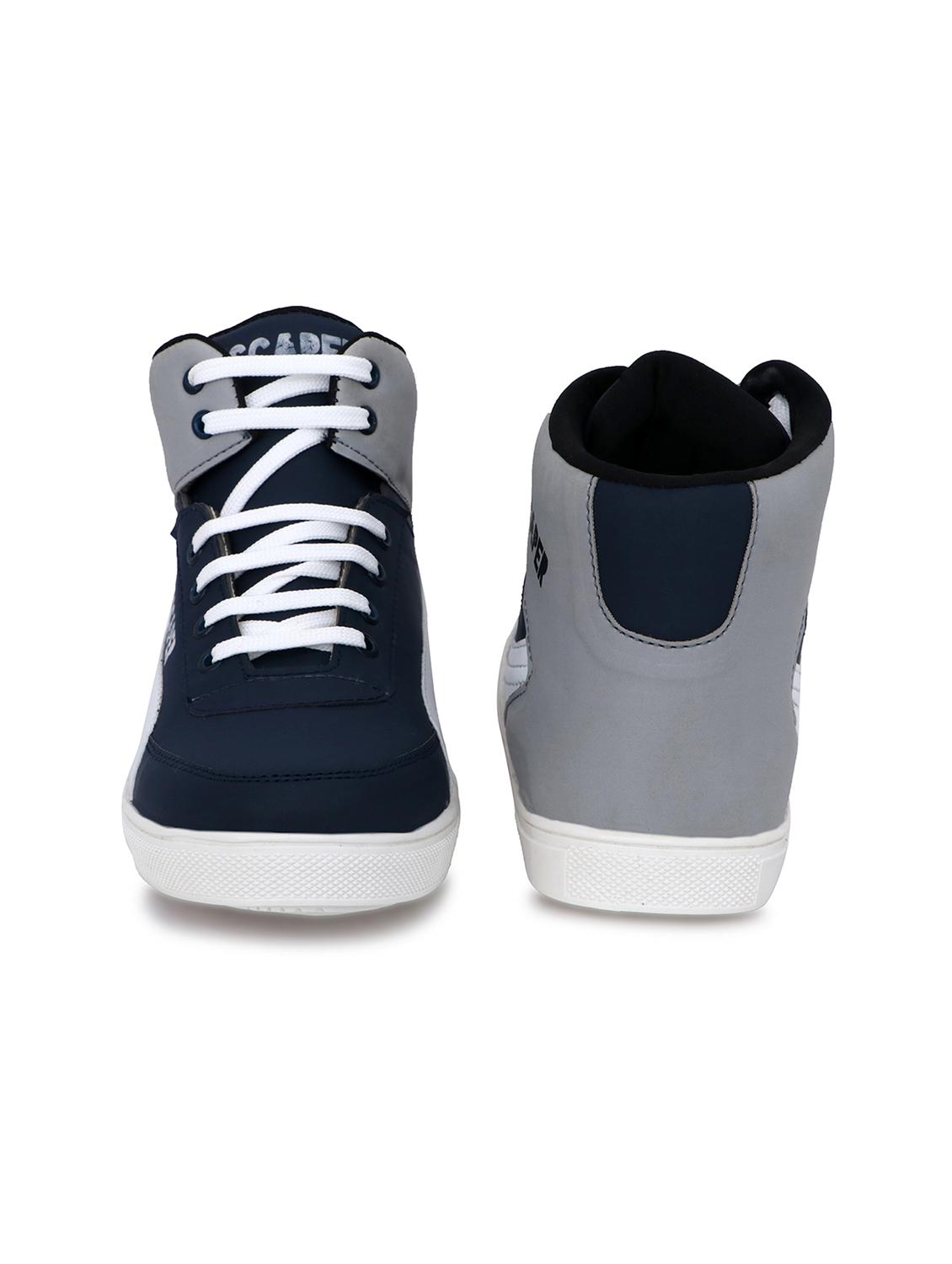 blue lace up sport shoe - 18400606 - Standard Image - 2