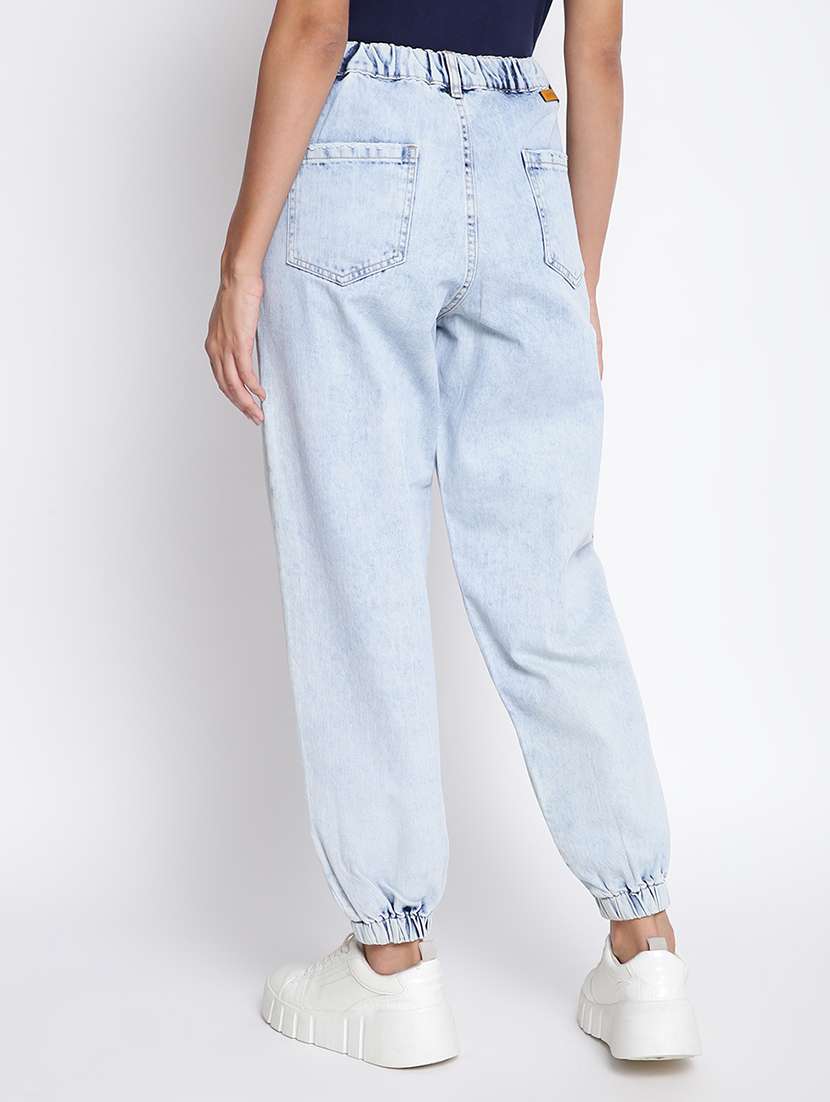 women's plain cargo jeans - 18401020 -  Standard Image - 2