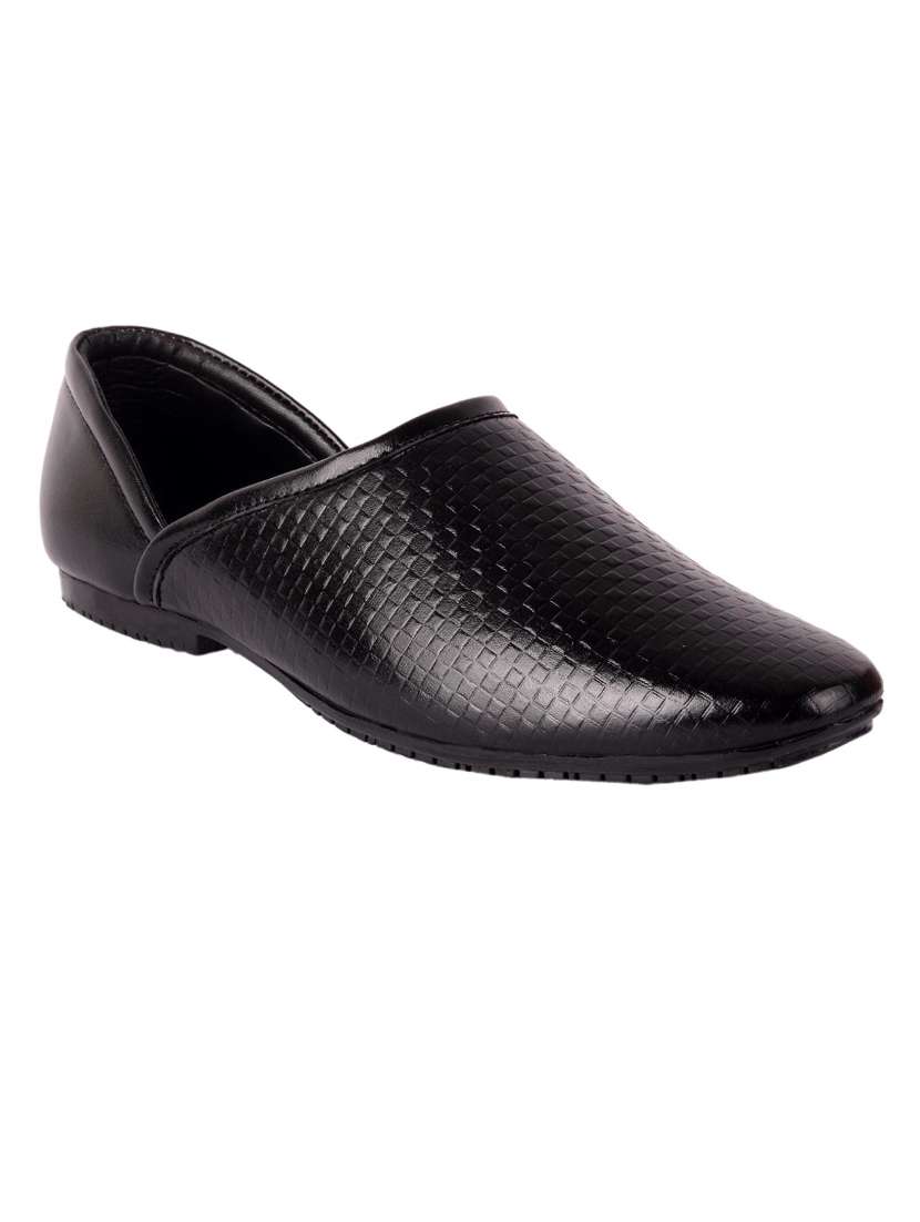 black slip on  mule