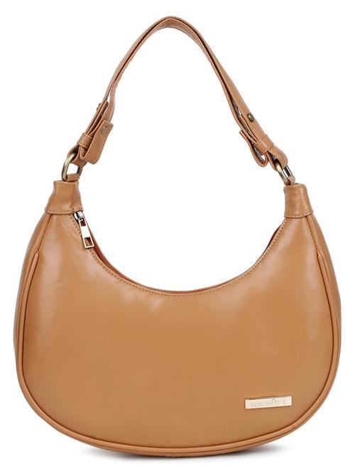 beige solid small shoulder bag - 18401176 -  Standard Image - 0