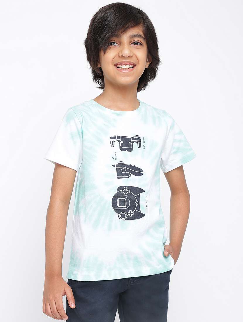 round neck graphic t-shirt