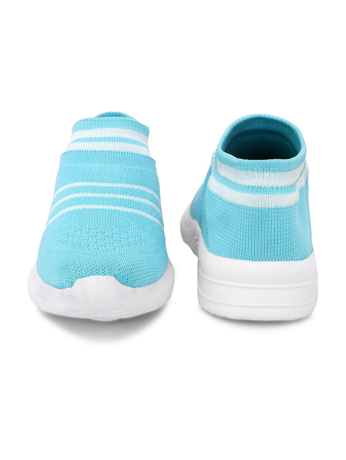 light blue slip on sports shoe - 18402687 - Standard Image - 2