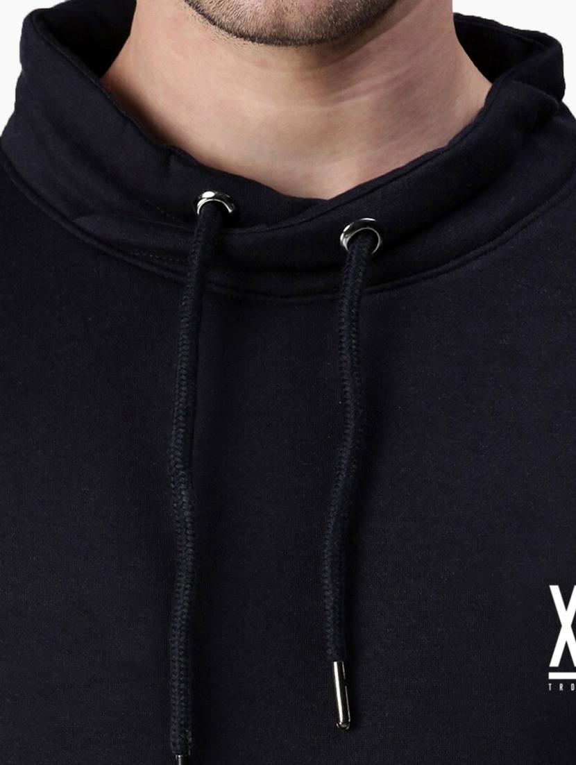 black chest print sweatshirt - 18402689 - Standard Image - 2