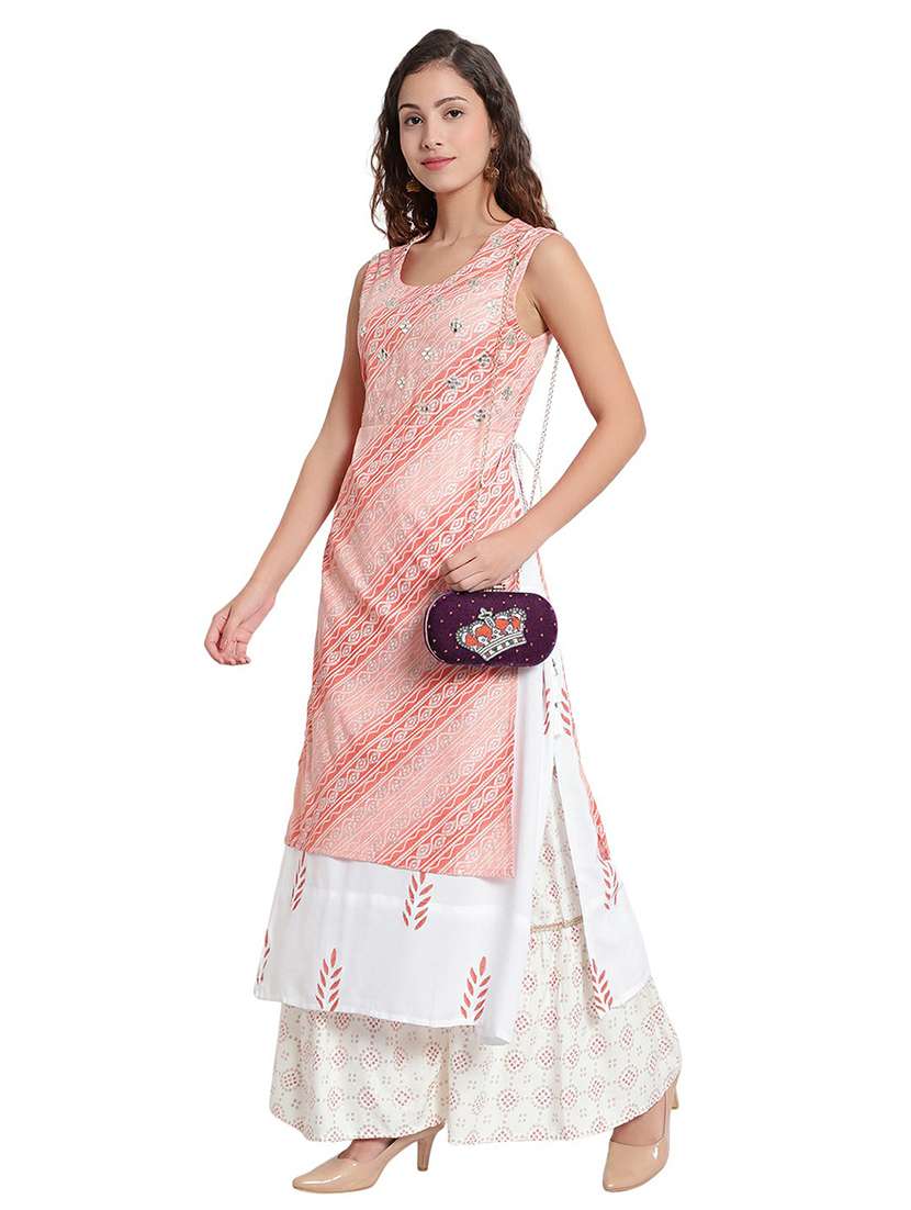 purple embellished box clutch - 18402894 -  Standard Image - 7