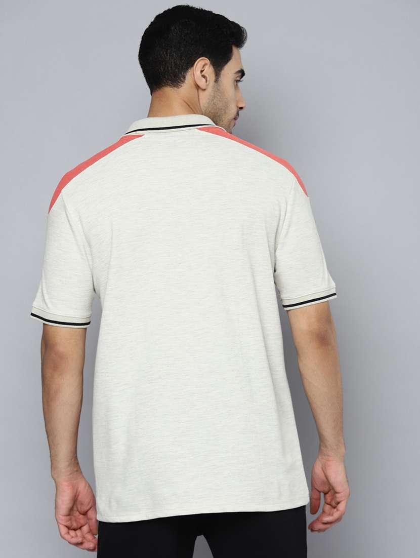men placement print short sleeve polo t-shirt - 18402946 -  Standard Image - 2