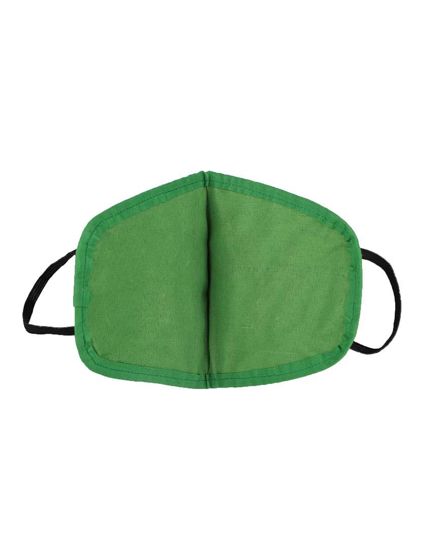 green cotton antipollution women mask - 18403019 -  Standard Image - 2