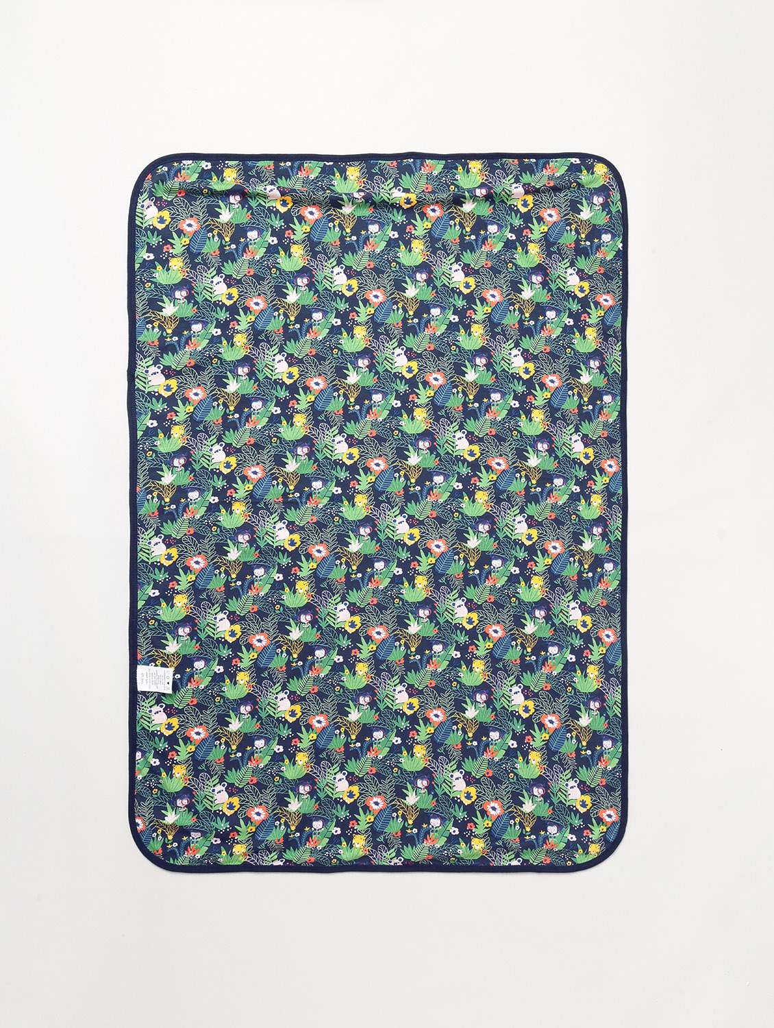 blue animal printed blanket  - 18403577 -  Standard Image - 2