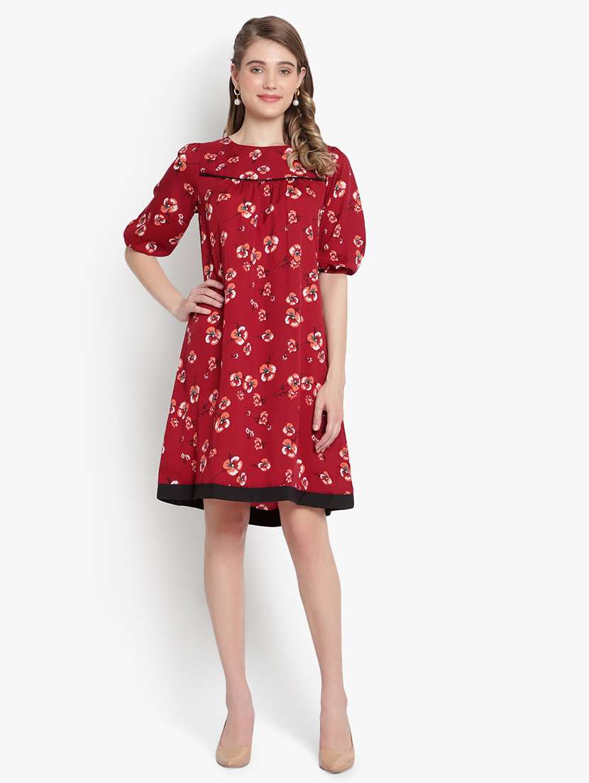 women's  floral dress