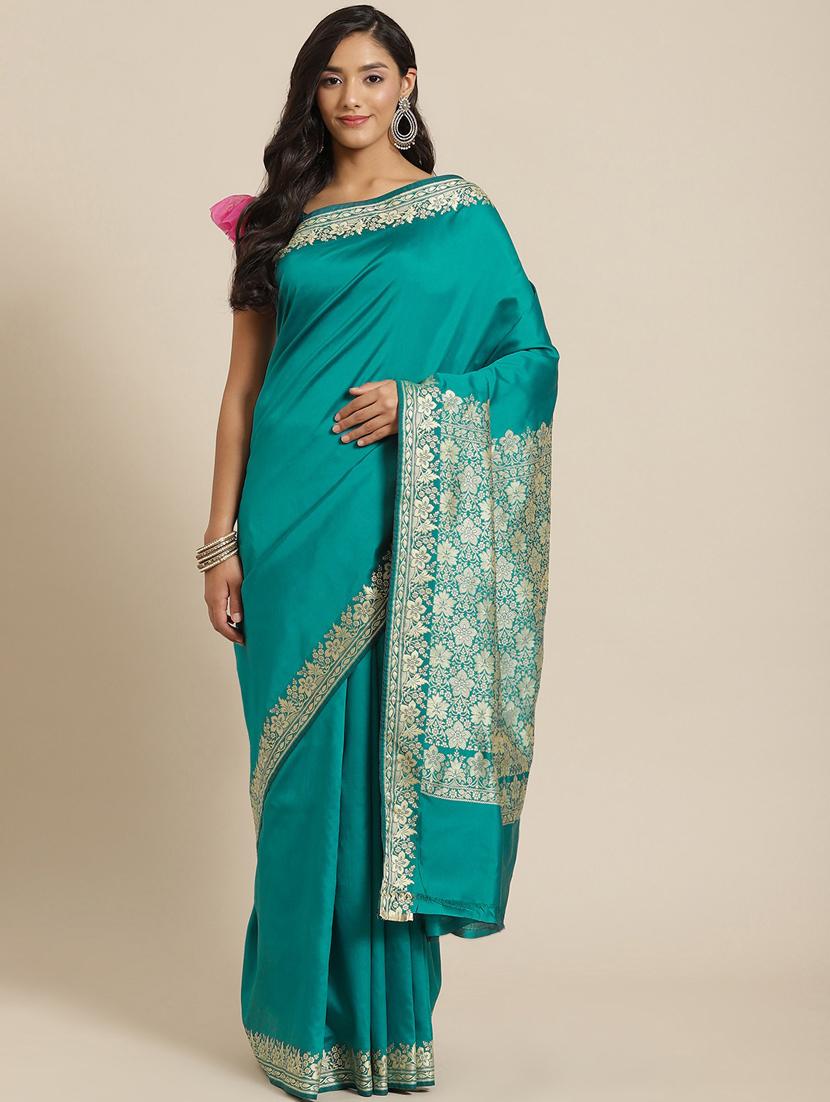 women's banarasi saree with blouse