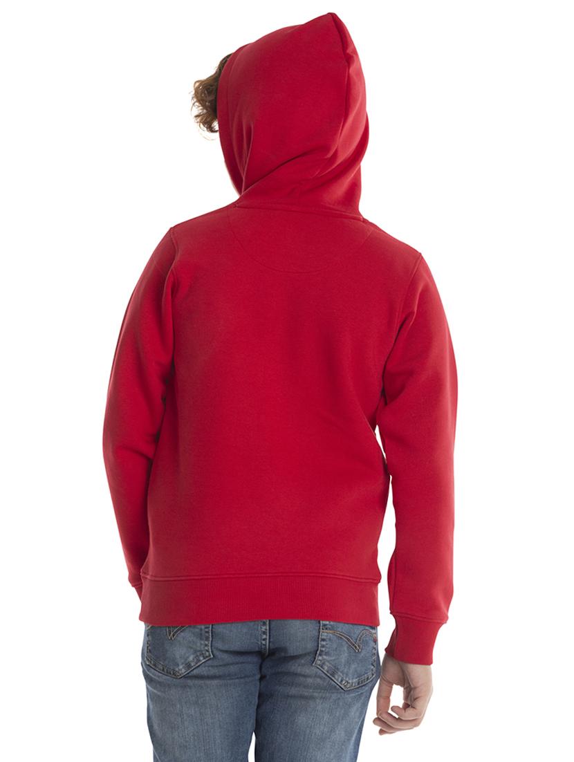 hooded neck printed sweatshirt - 18404217 - Standard Image - 2