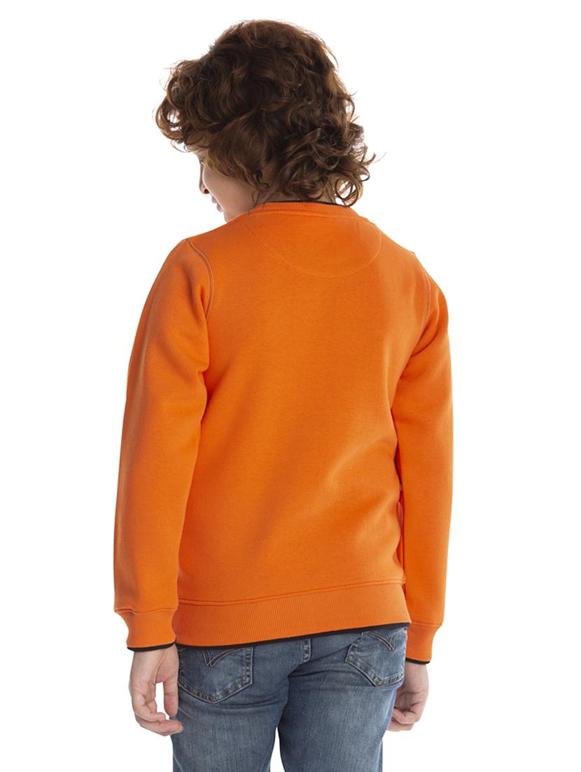 round neck graphic sweatshirt - 18404233 - Standard Image - 2