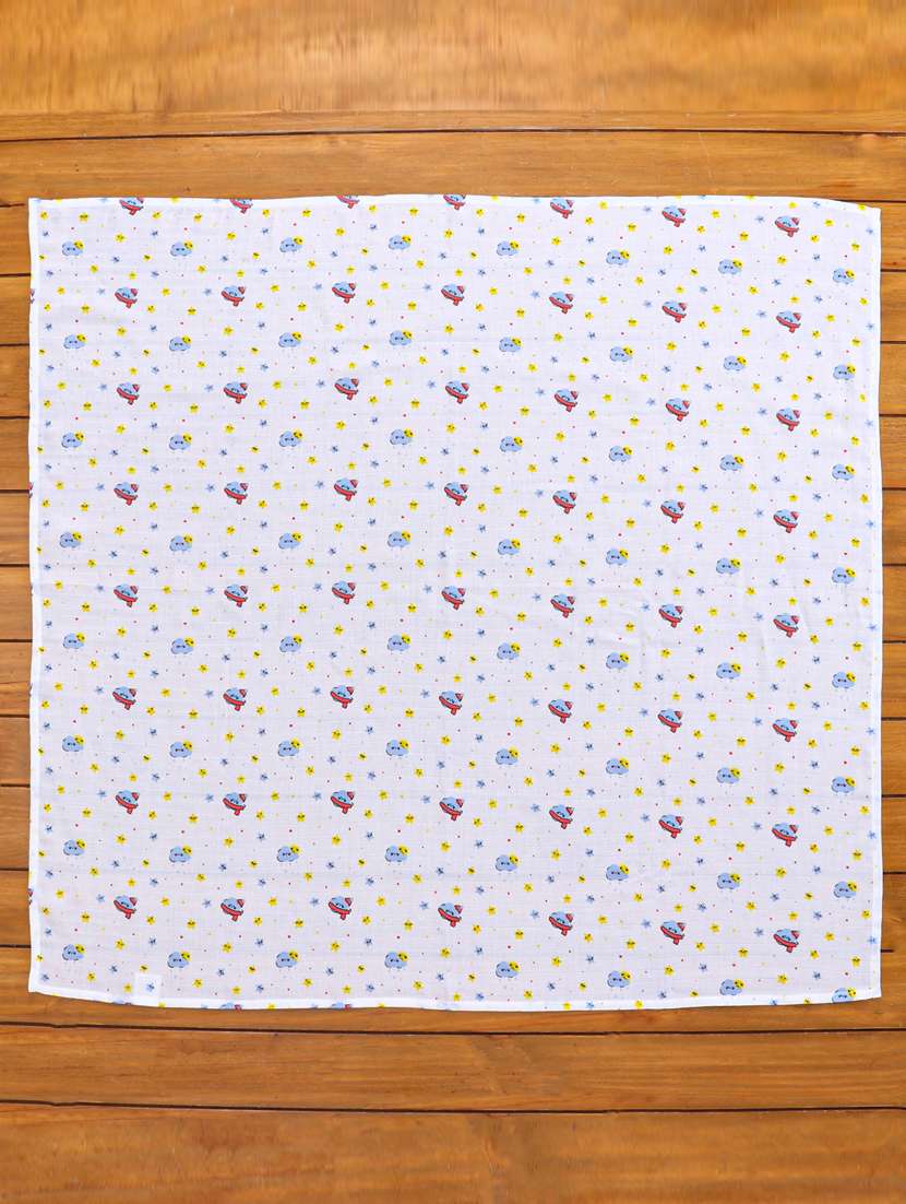 baby's soft organic cotton muslin swaddle - 18404284 - Standard Image - 2