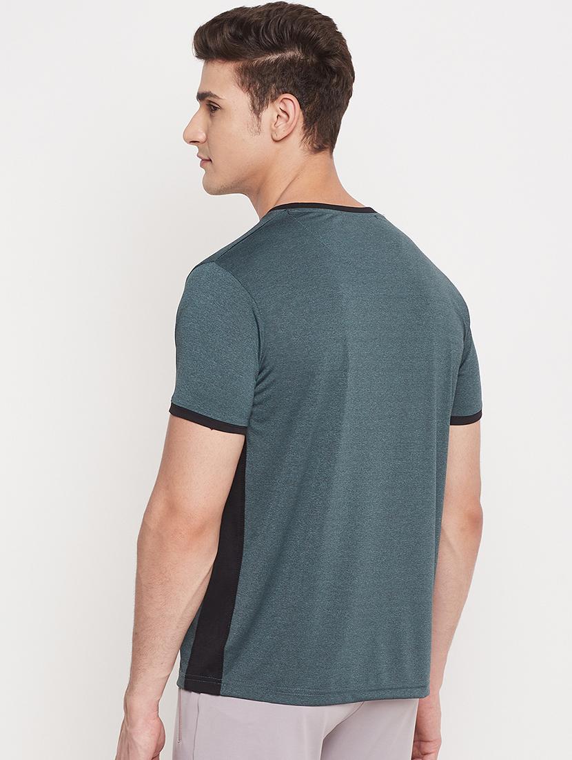 green solid t-shirt - 18404432 - Standard Image - 2