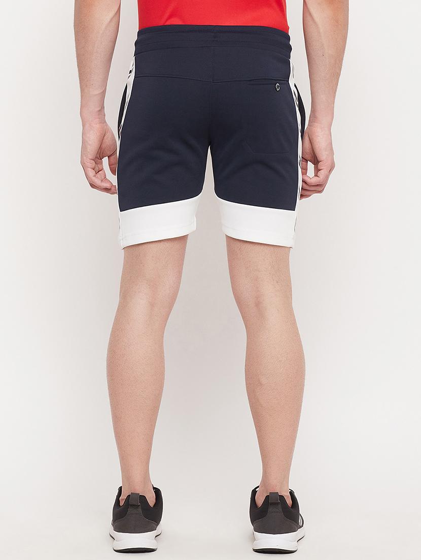 dark blue color block short - 18404471 - Standard Image - 2