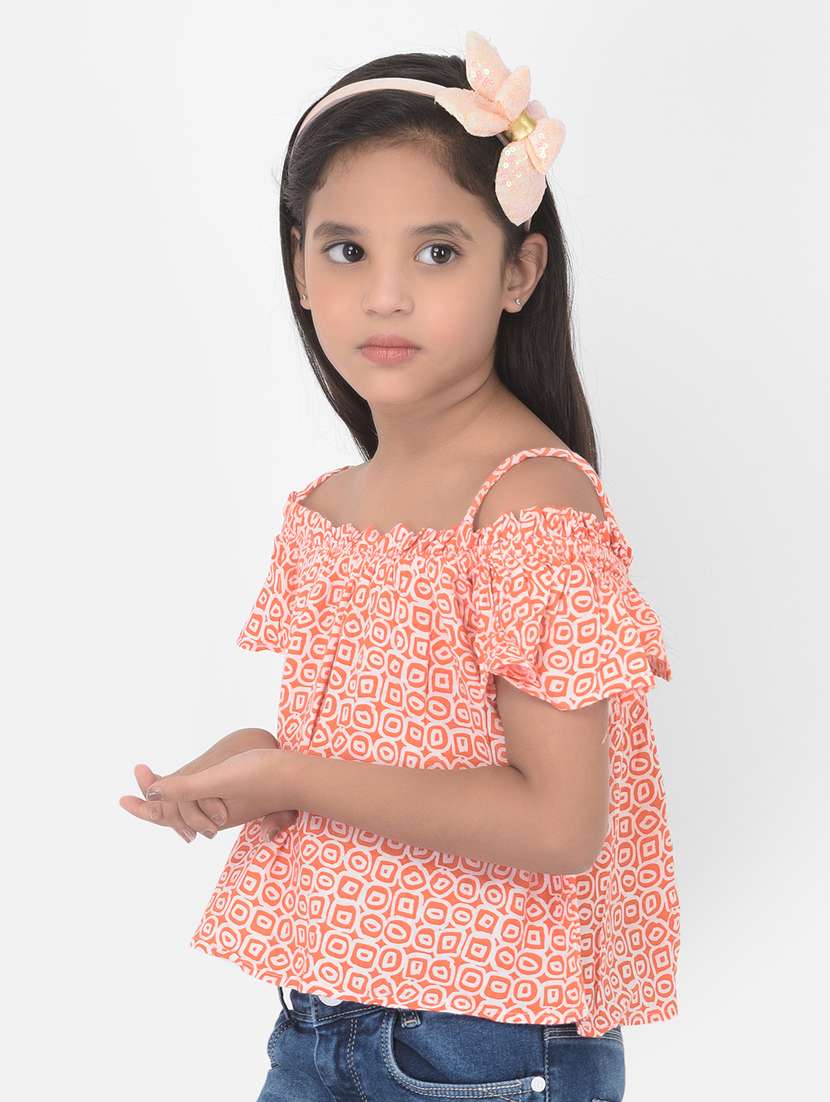 girls off shoulder top - 18404507 -  Standard Image - 2